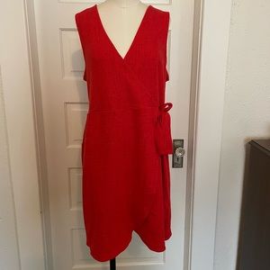Madewell Texture and Thread wrap dress